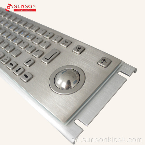 Anti-kuparadza Metal Keyboard uye Track Ball